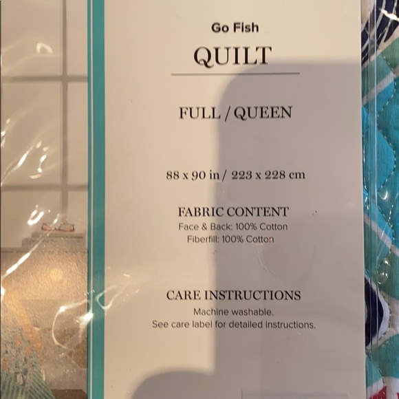 Vera Bradley Bedding Vera Bradley Go Fish Queen Quilt Poshmark